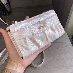 Juicy Couture Rainbow Holographic Crossbody Purse